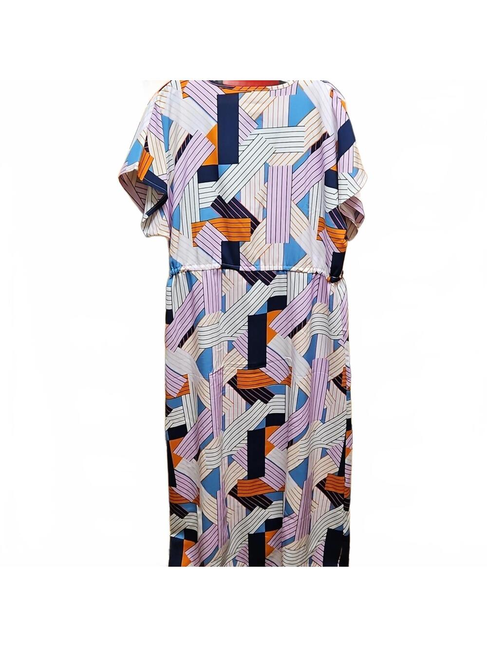 Geometric Patterned Maxi Dress - Picture 2 of 2